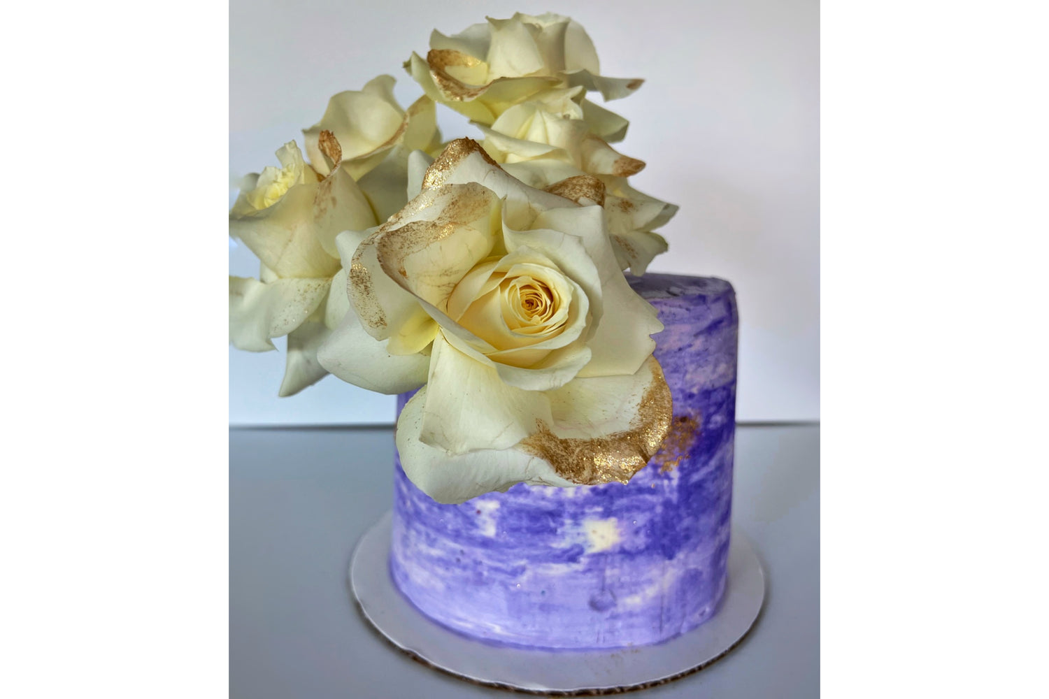 Flower Marble Cake